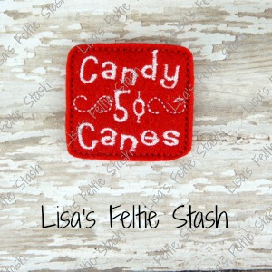 Candy Canes 5 Cents (SS9)