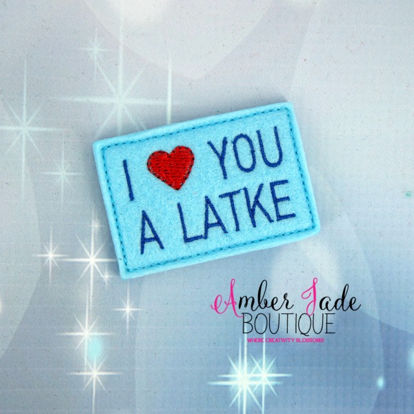 I Love You a Latke (ME)