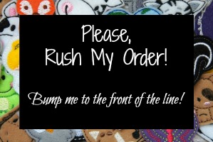 Rush Order $25.00-$50.00