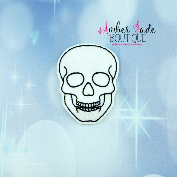 Glitter Human Skull (EF)